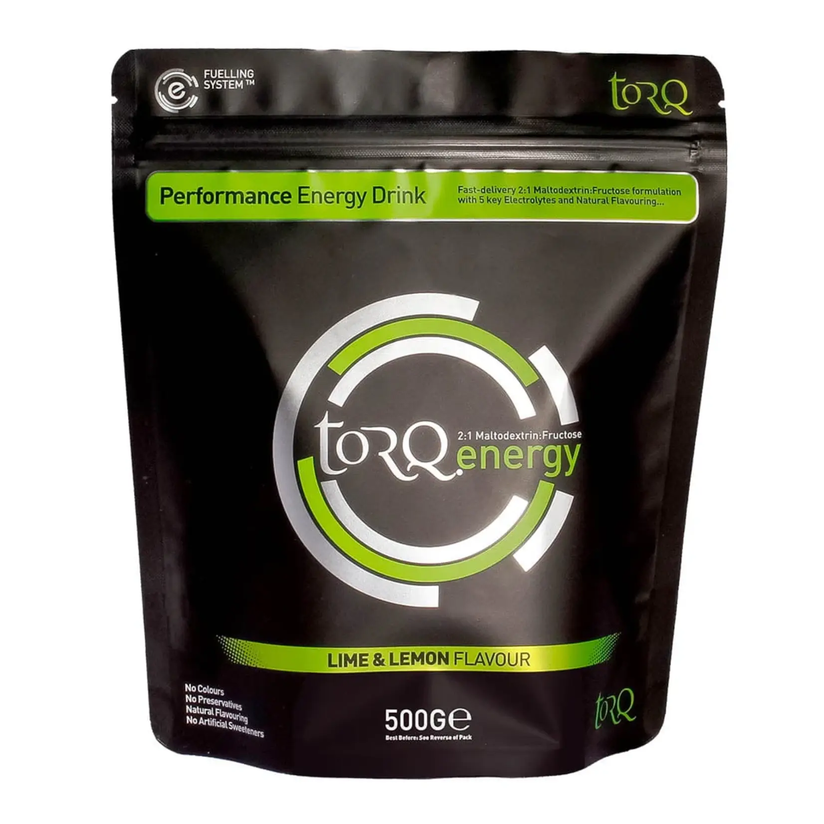 toRQ TORQ NATURAL ENERGY DRINK 500G LIME & LEMON