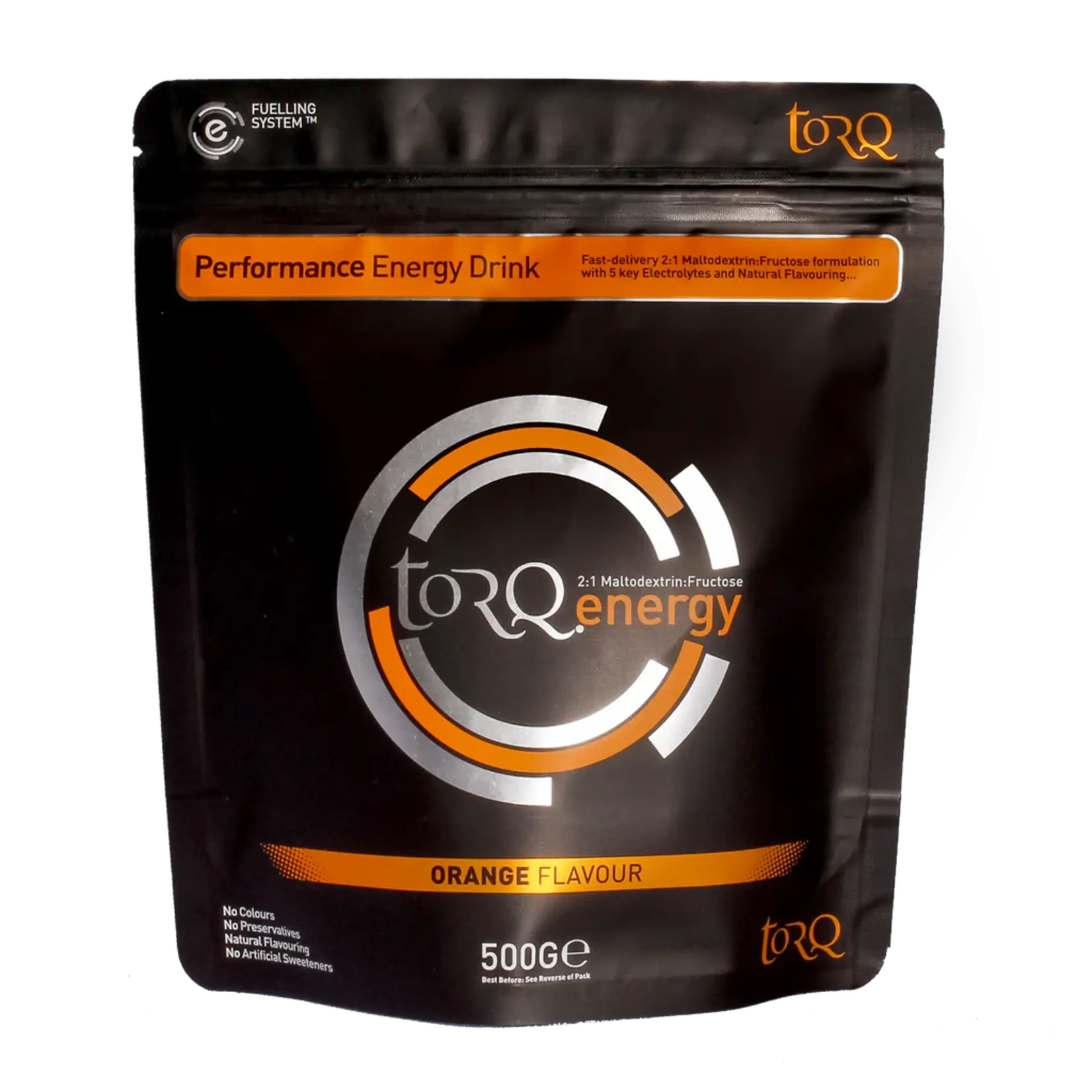 toRQ TORQ NATURAL ENERGY DRINK  500G  ORANGE
