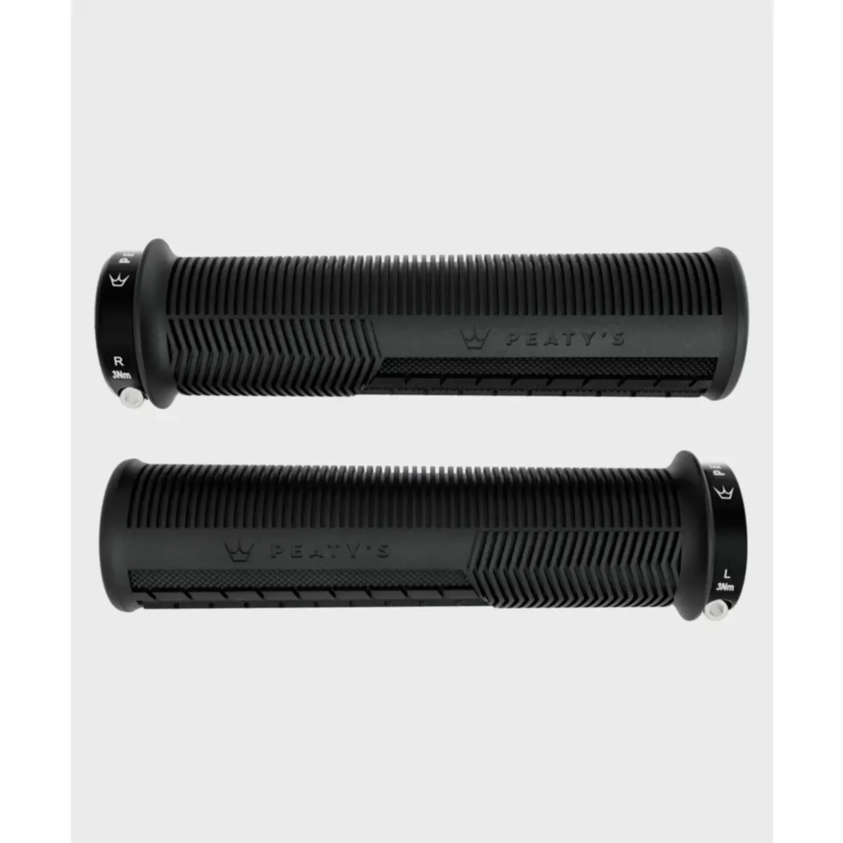 PEATYS Peaty's Monarch Mushroom Grips Thick Black