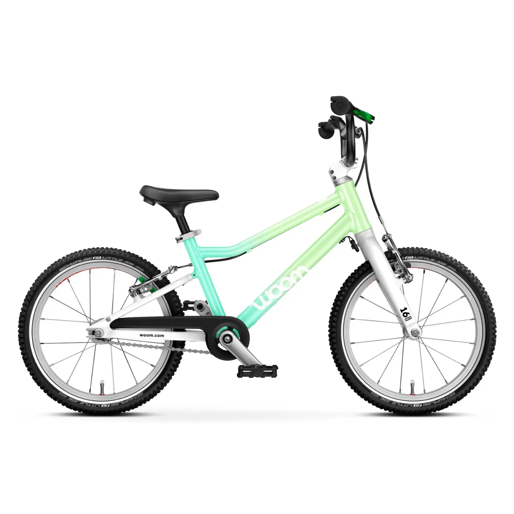 Woom GO 3 Automagic 16" Kids Bike with Automatic Gears