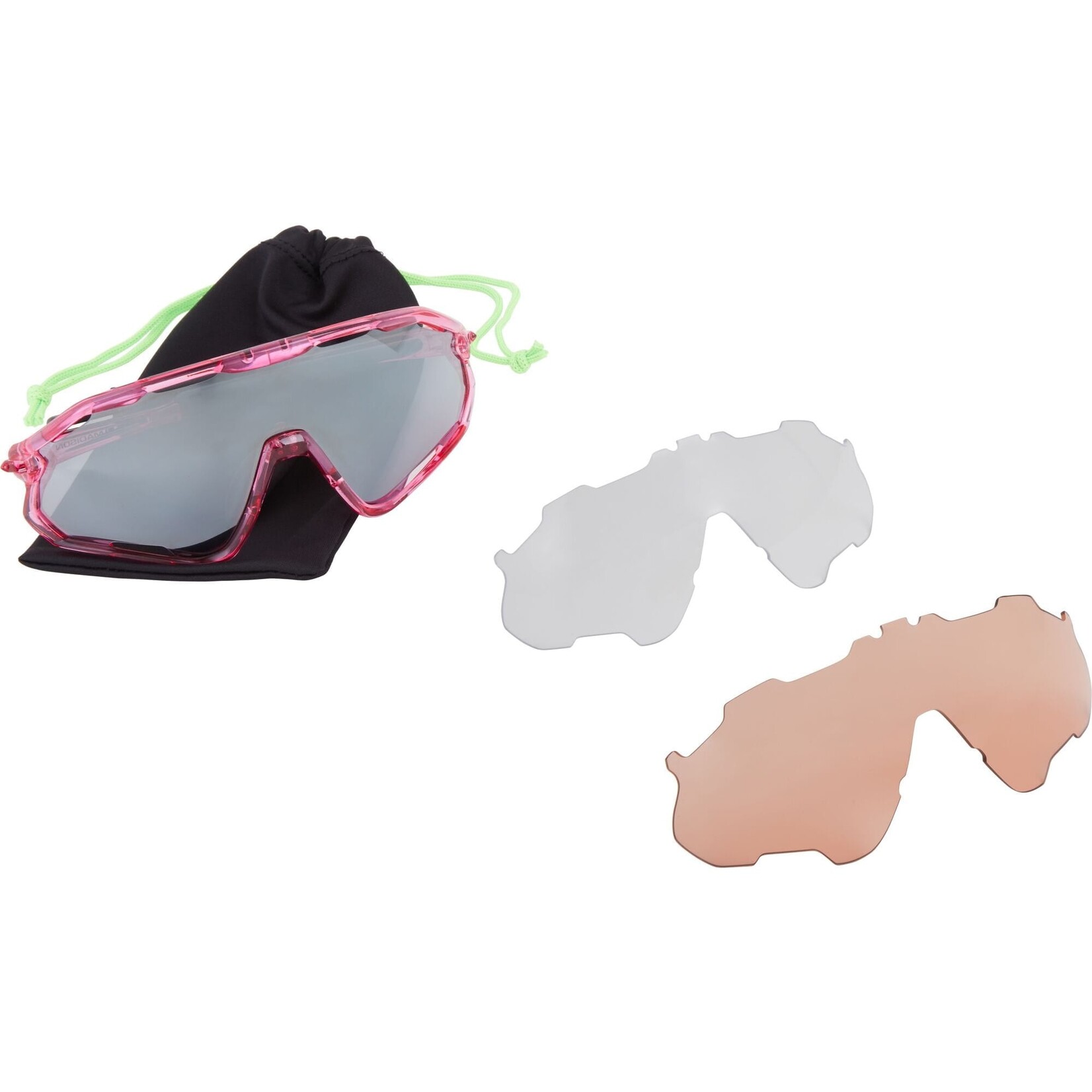 Madison Madison Code Breaker 3 Pack Sunglasses Crystal Gloss Green/Bronze/Amber/Clear