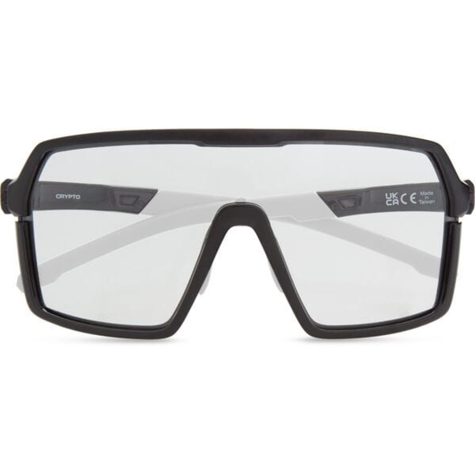 Madison Madison Crypto Sunglasses Gloss Black Frame / Clear Lens