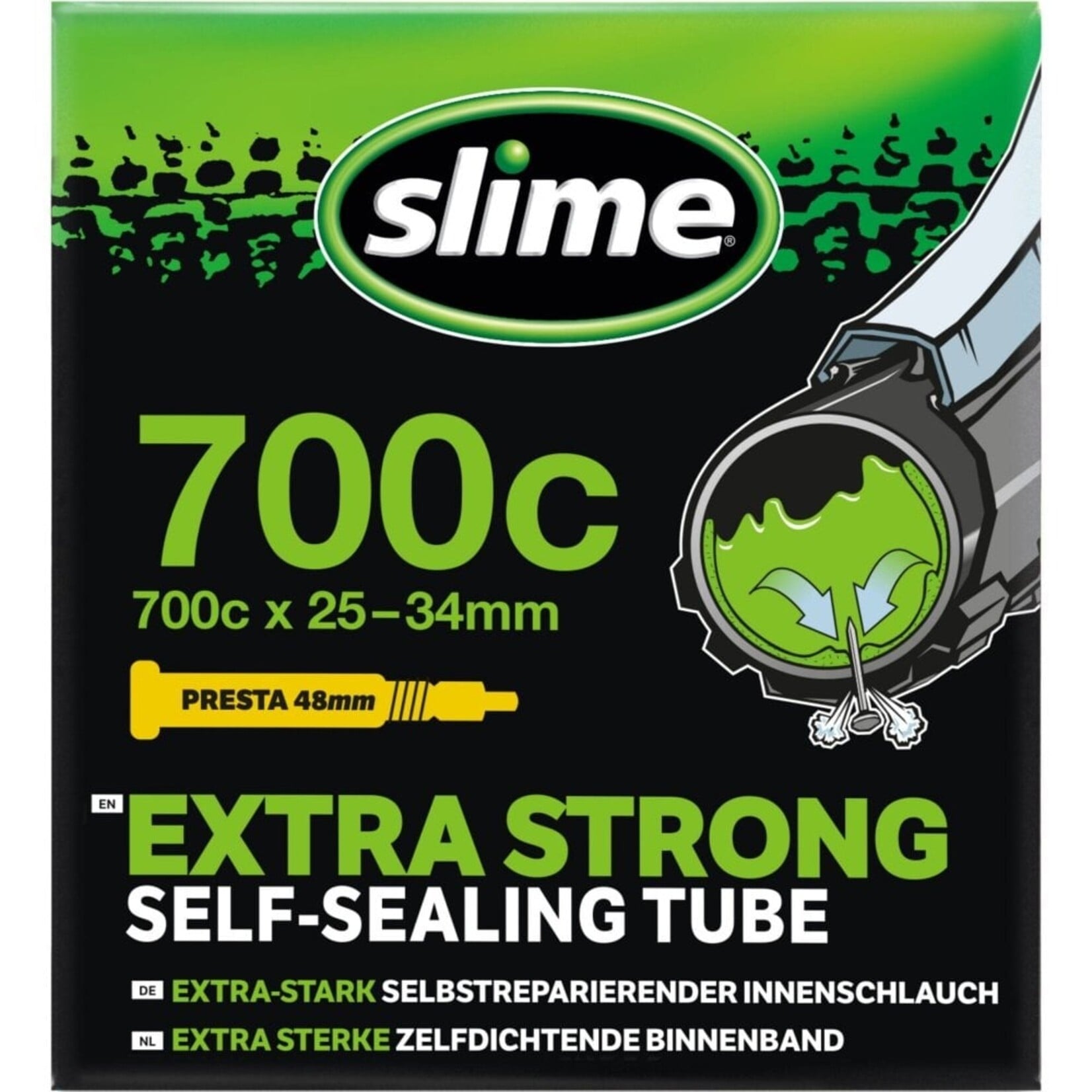 Slime Slime Smart Tube 700c x 25-34mm Presta Valve