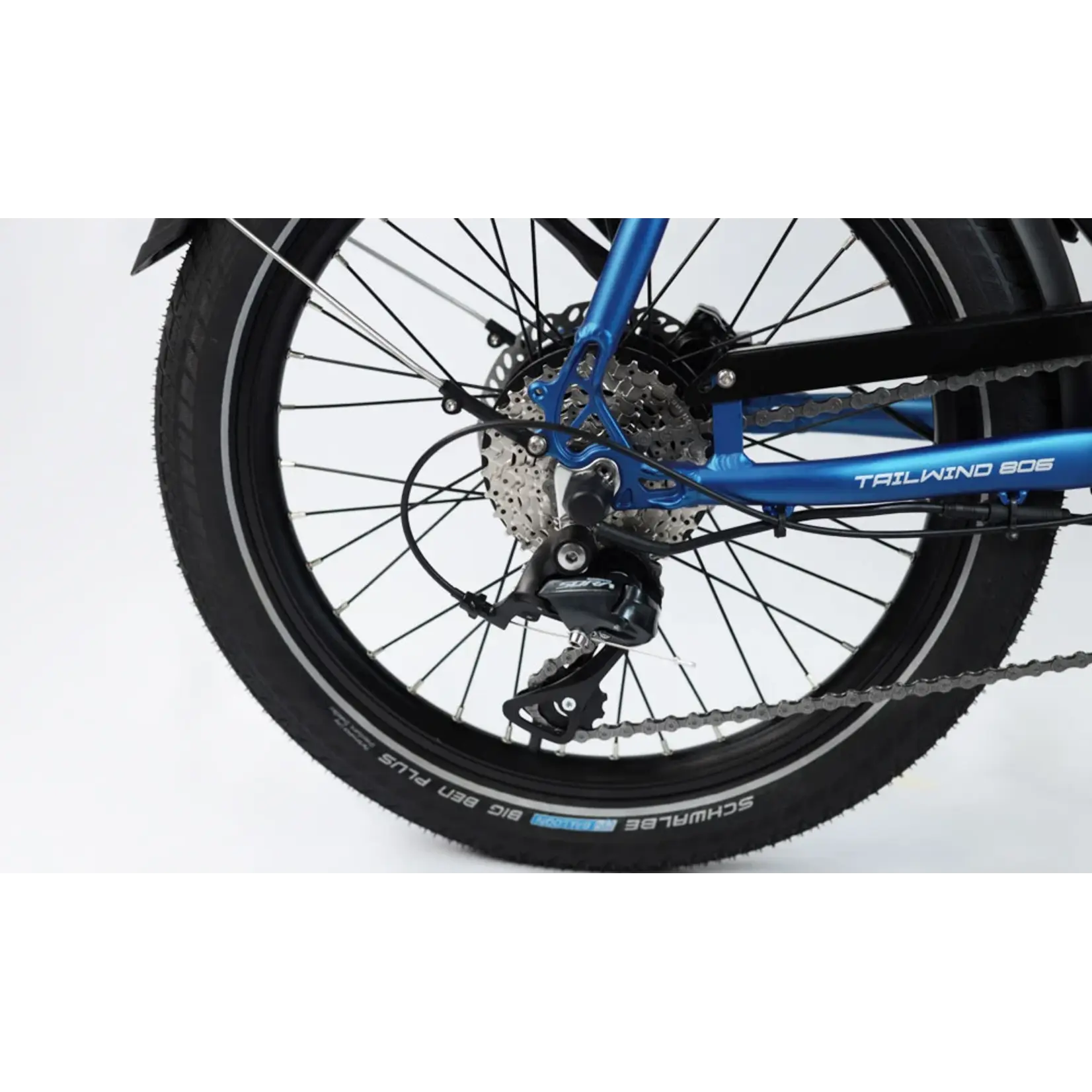 Wisper eBikes Wisper 806 Tailwind Encore Blue 750Wh Battery