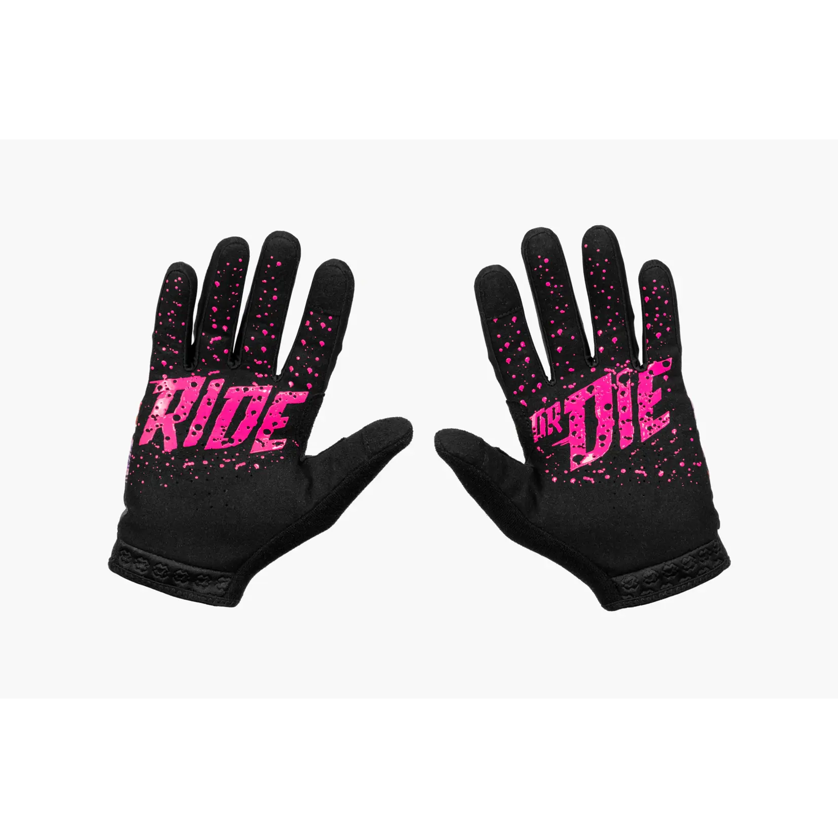 Muc Off Muc Off Youth Ride Gloves Shred Hot Chilli Pepper Medium