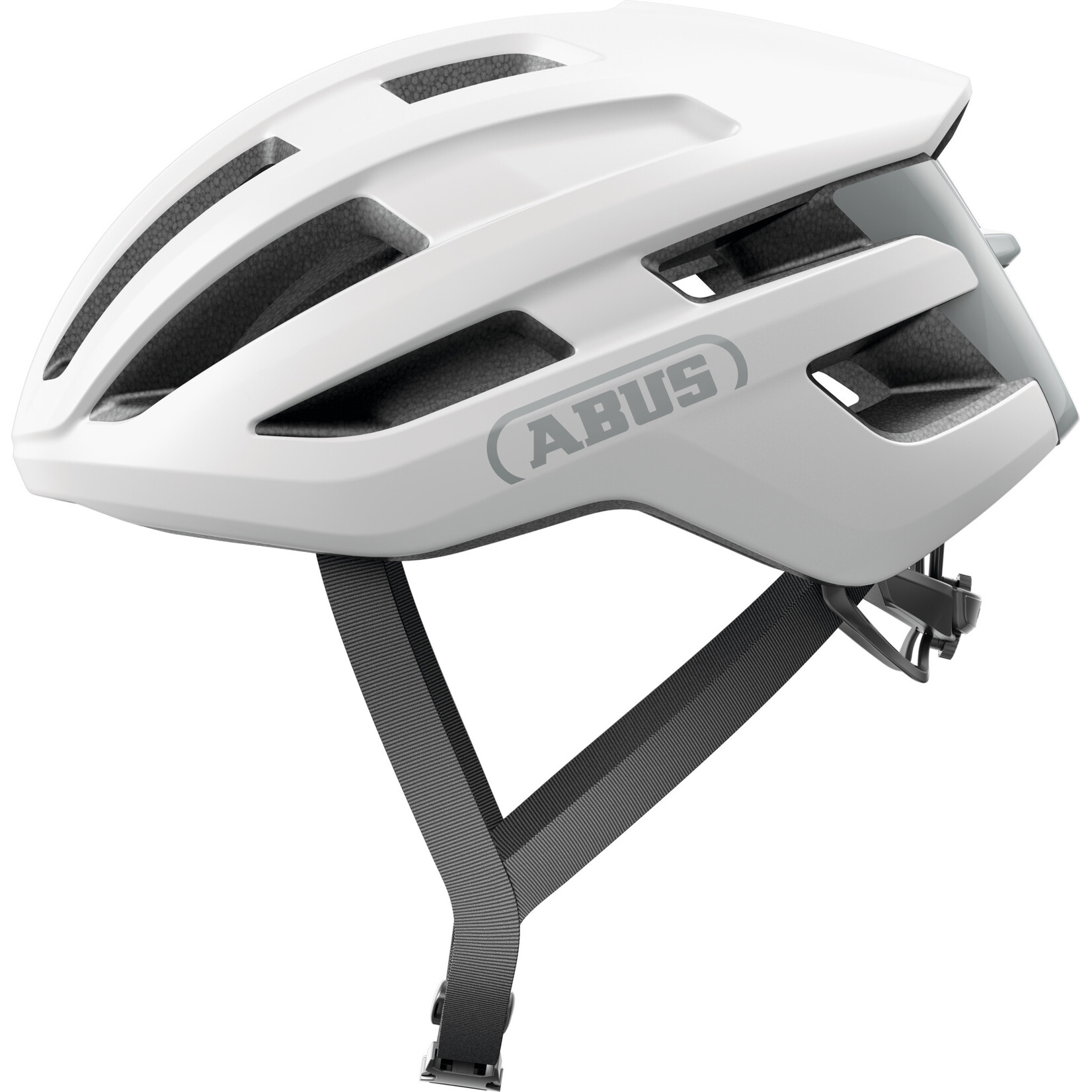 Abus ABUS Powerdome Road Helmet in Polar White (Made in Italy)