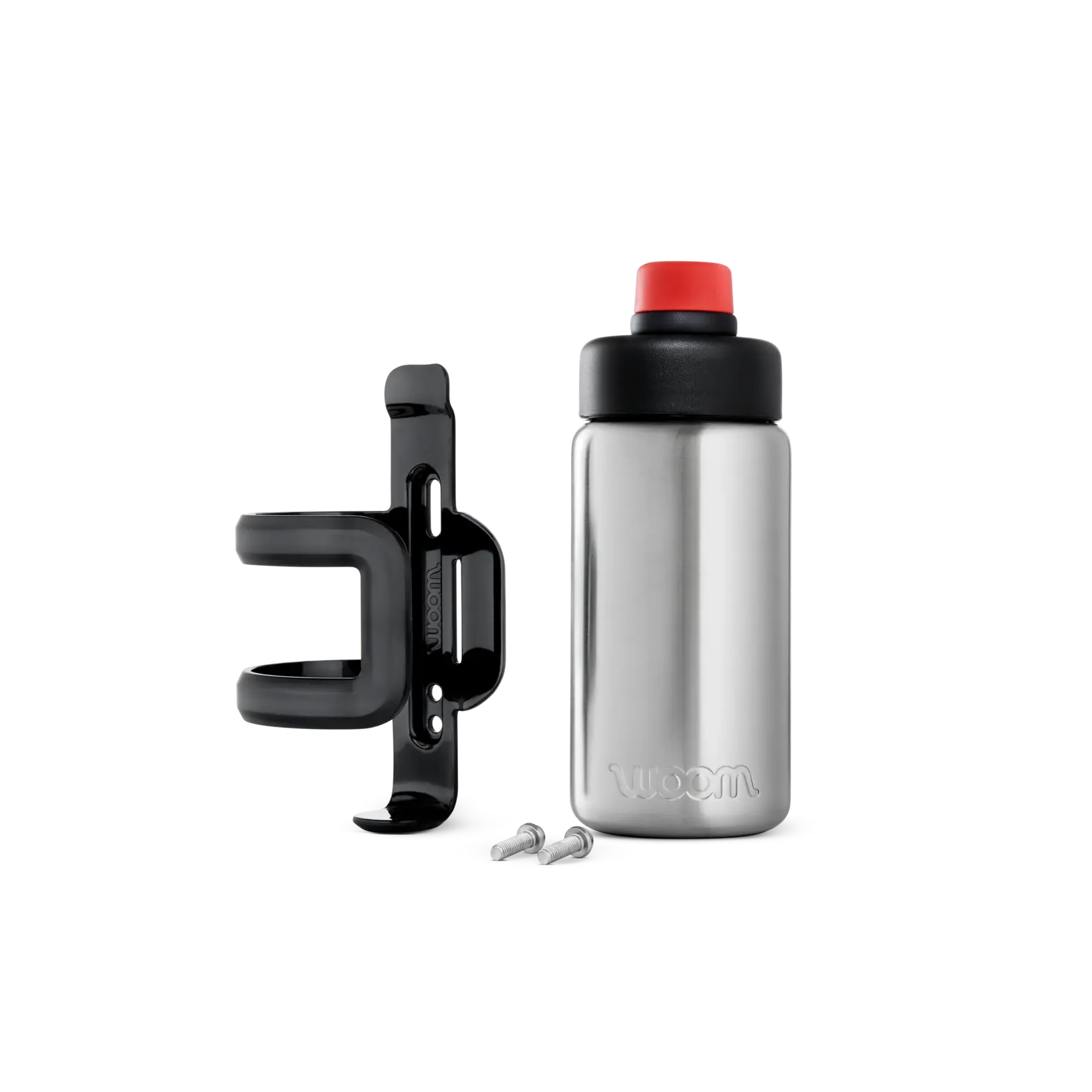 Woom Woom GLUG Stainless Steel Bottle & Bottle Cage