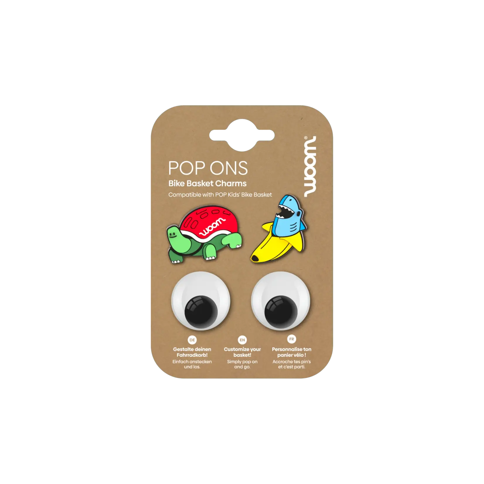 Woom Woom POP ONS Kids' Bike Basket Charms