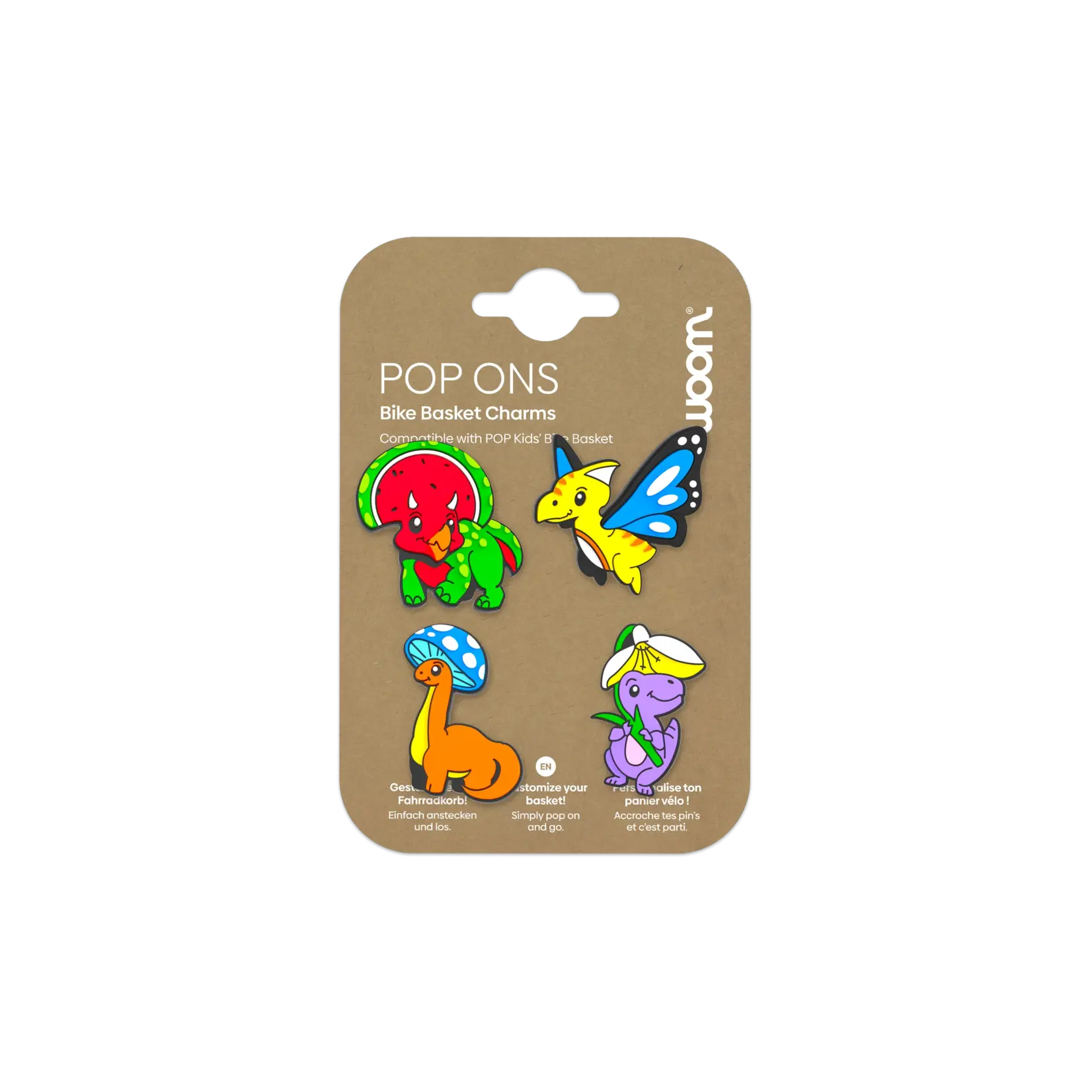 Woom Woom POP ONS Kids' Bike Basket Charms