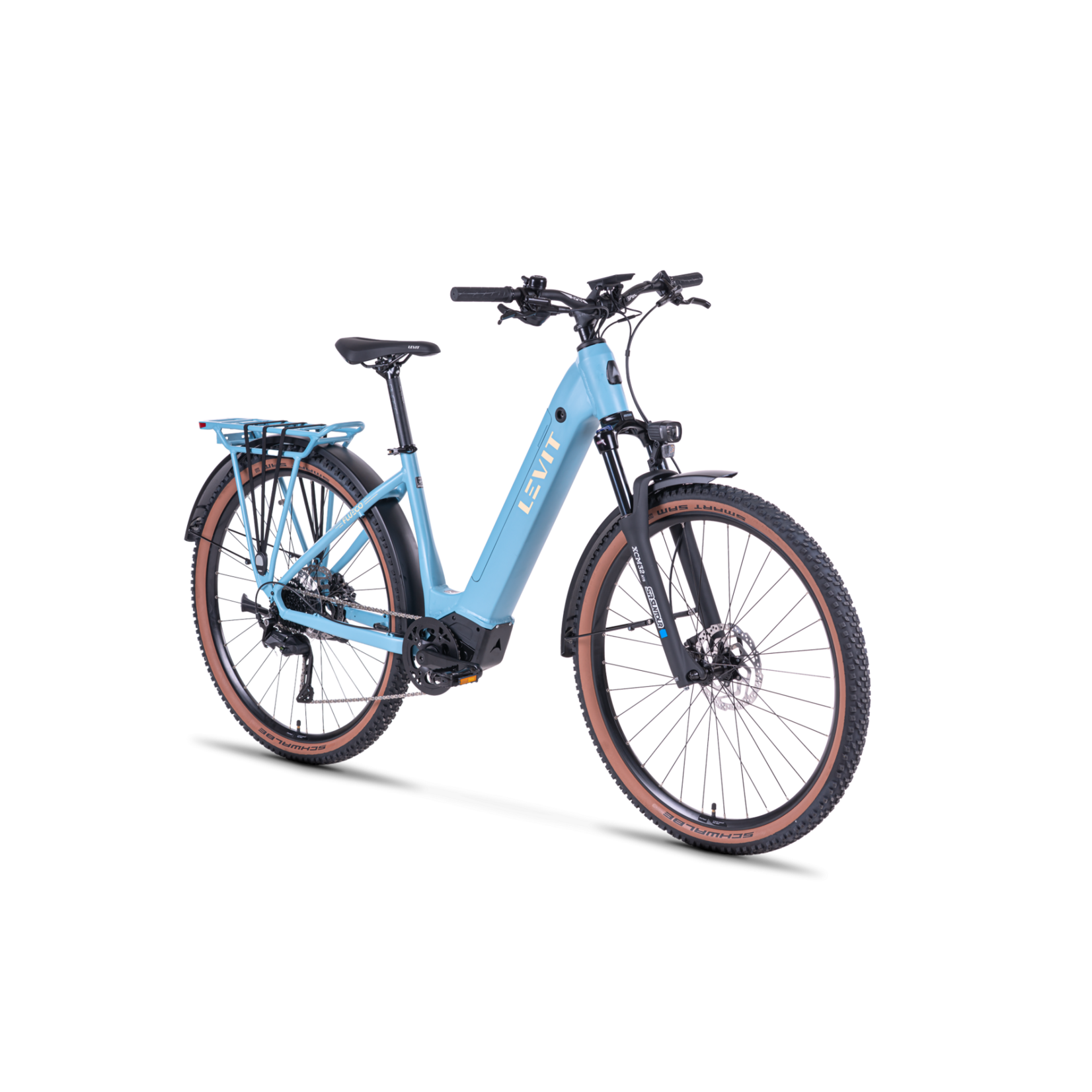 Levit Levit ebike Flueco Low Step Through 16" Blue Battery 620Wh