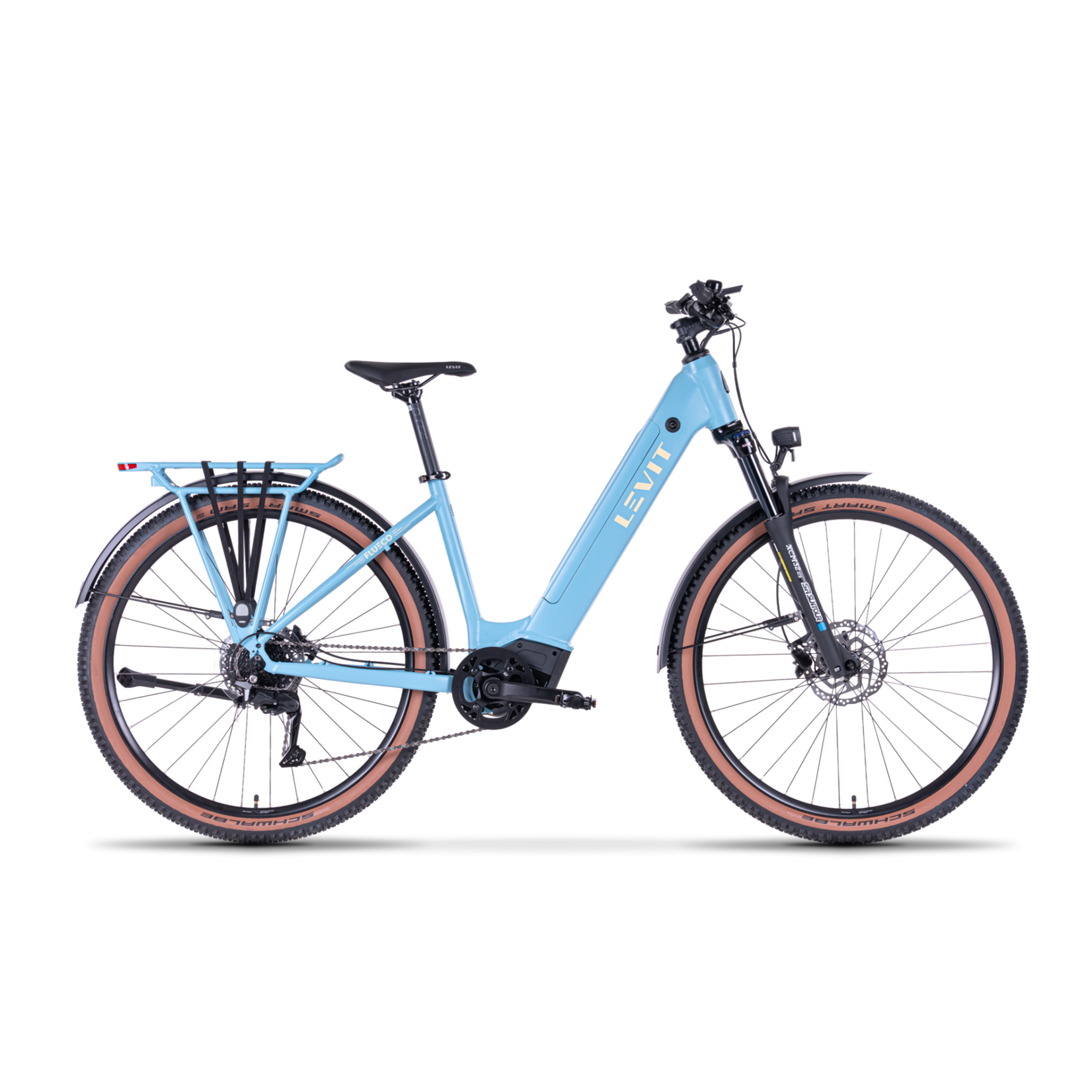 Levit Levit ebike Flueco Low Step Through 16" Blue Battery 620Wh