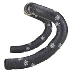Supacaz SUPACAZ STICKY KUSH GALAXY BAR TAPE: WHITE STARS + ANO BLACK PLUGS