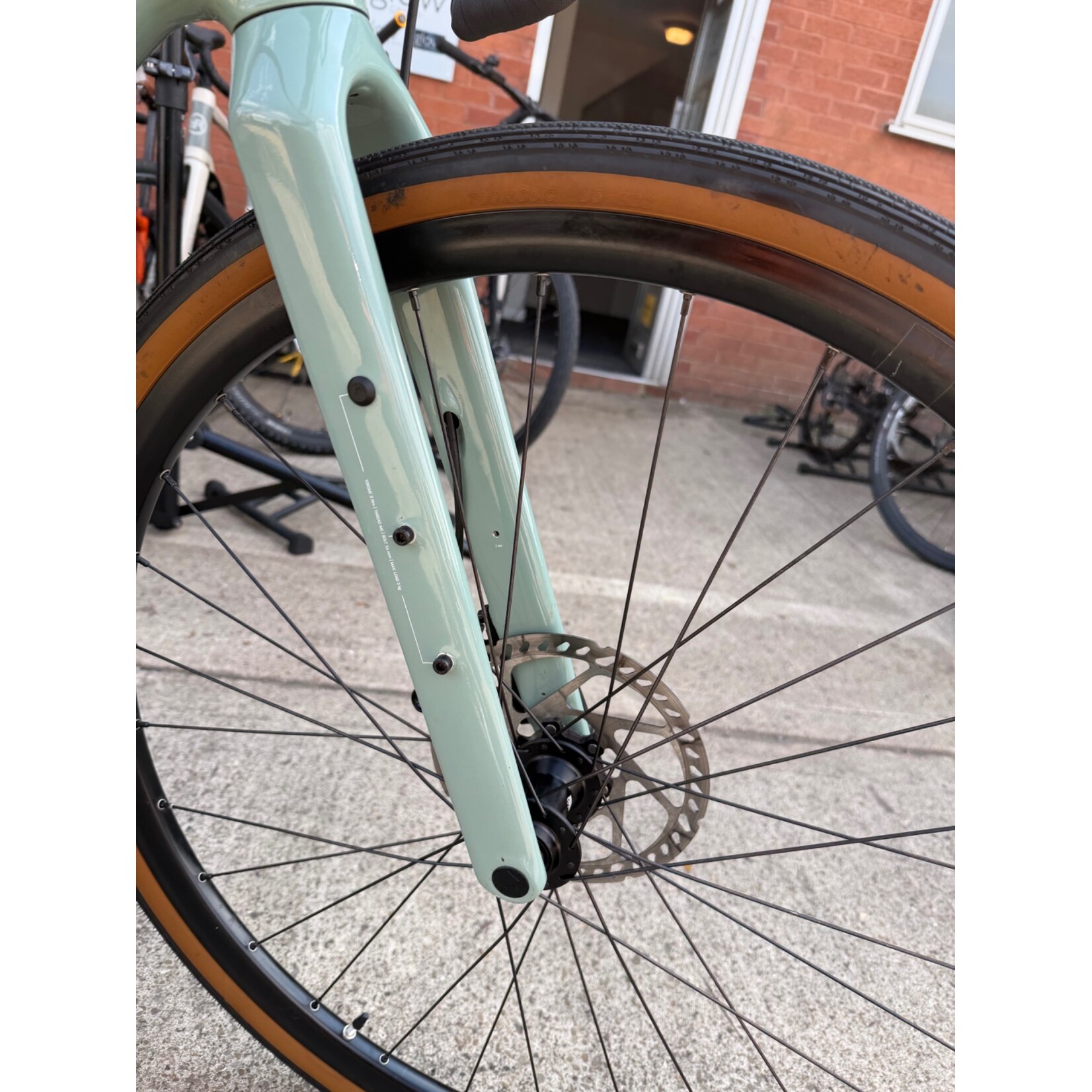 Canyon Canyon GRZL R075 Aluminium Gravel Bike Pre Loved Green Small