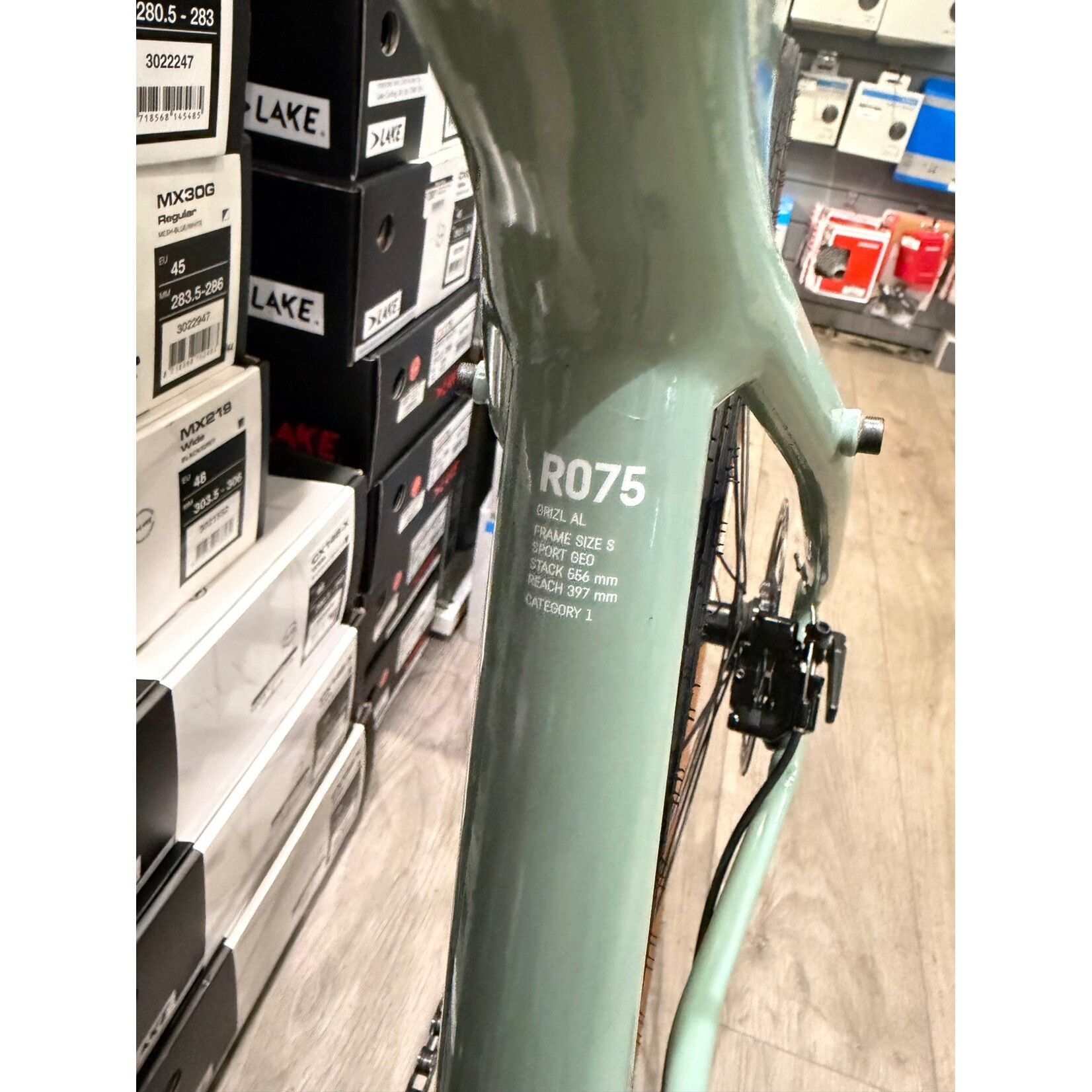 Canyon Canyon GRZL R075 Aluminium Gravel Bike Pre Loved Green Small