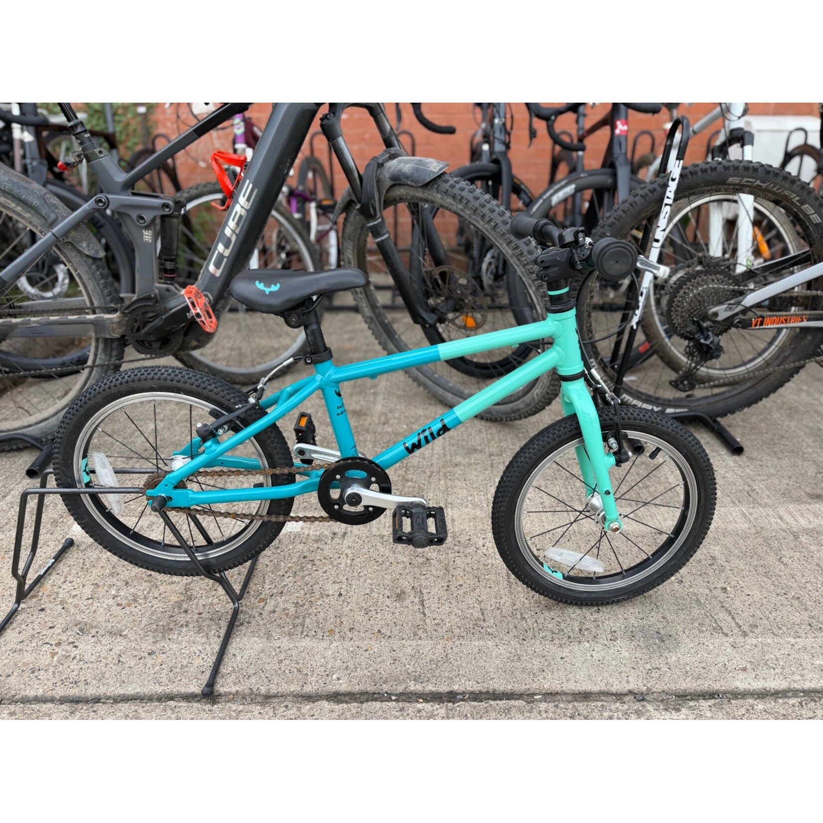 Wild Bikes Wild Bikes 16" Teal Kids Bike Pre Loved