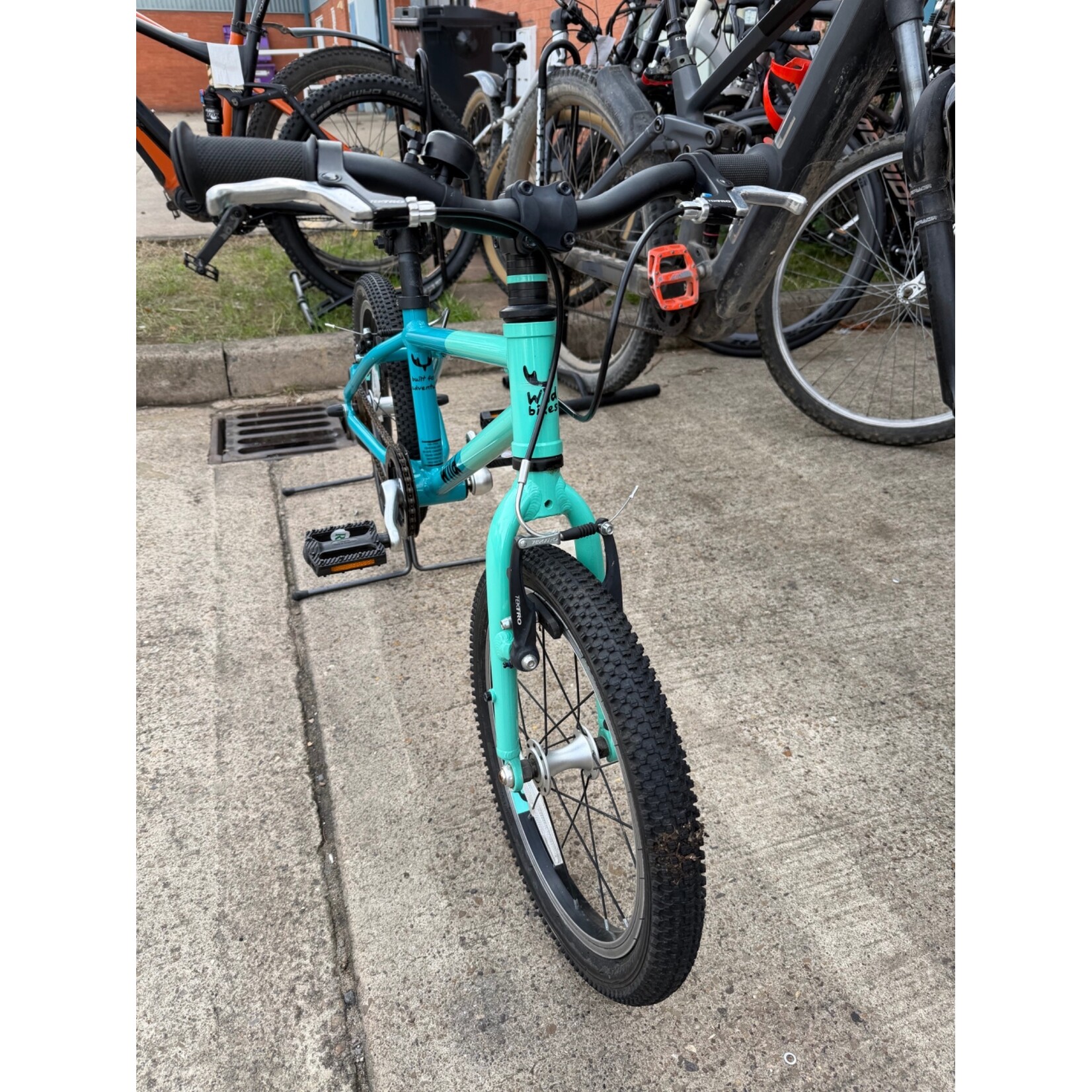 Wild Bikes Wild Bikes 16" Teal Kids Bike Pre Loved