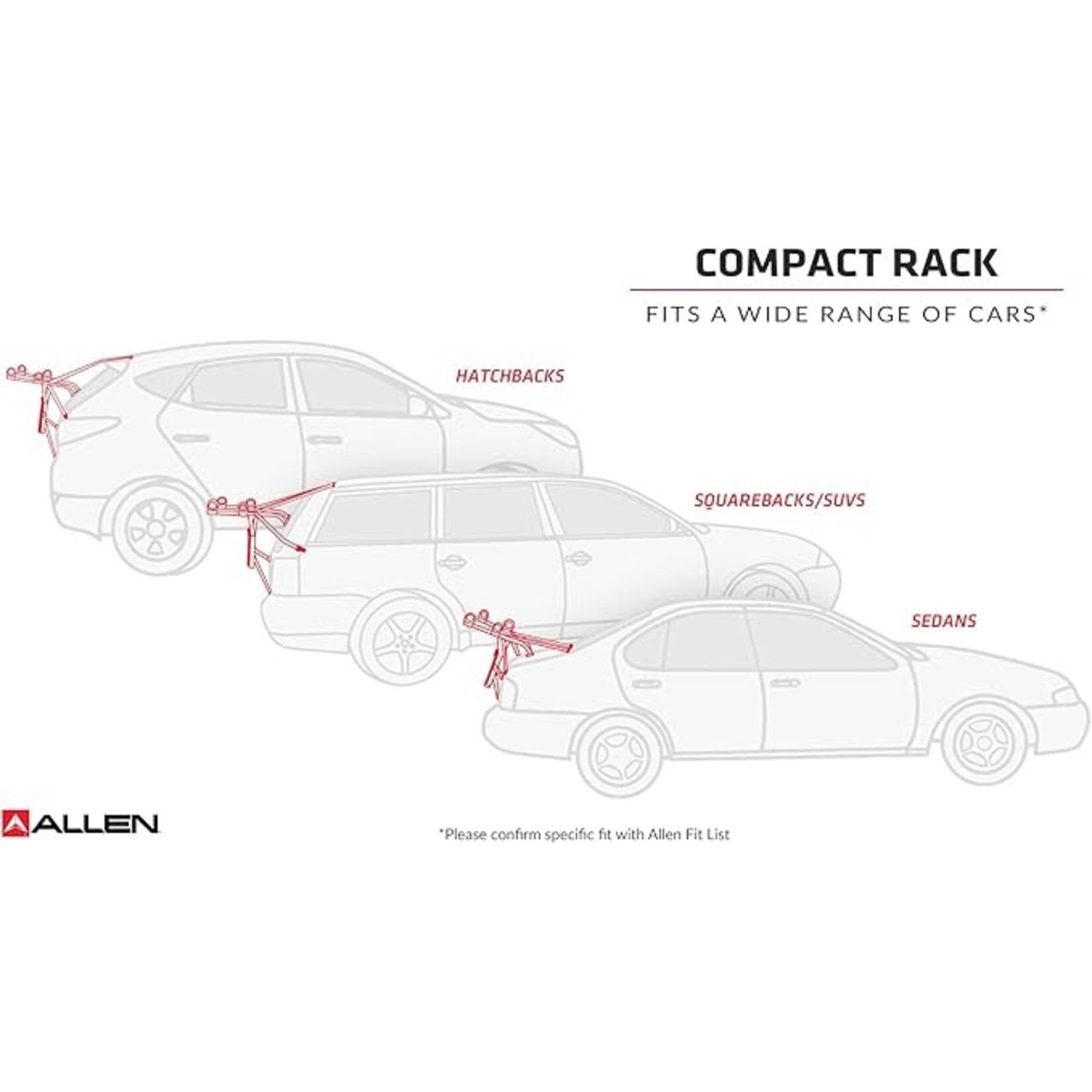 ALLEN ALLEN Compact Trunk/SUV 1 Bike Carrier