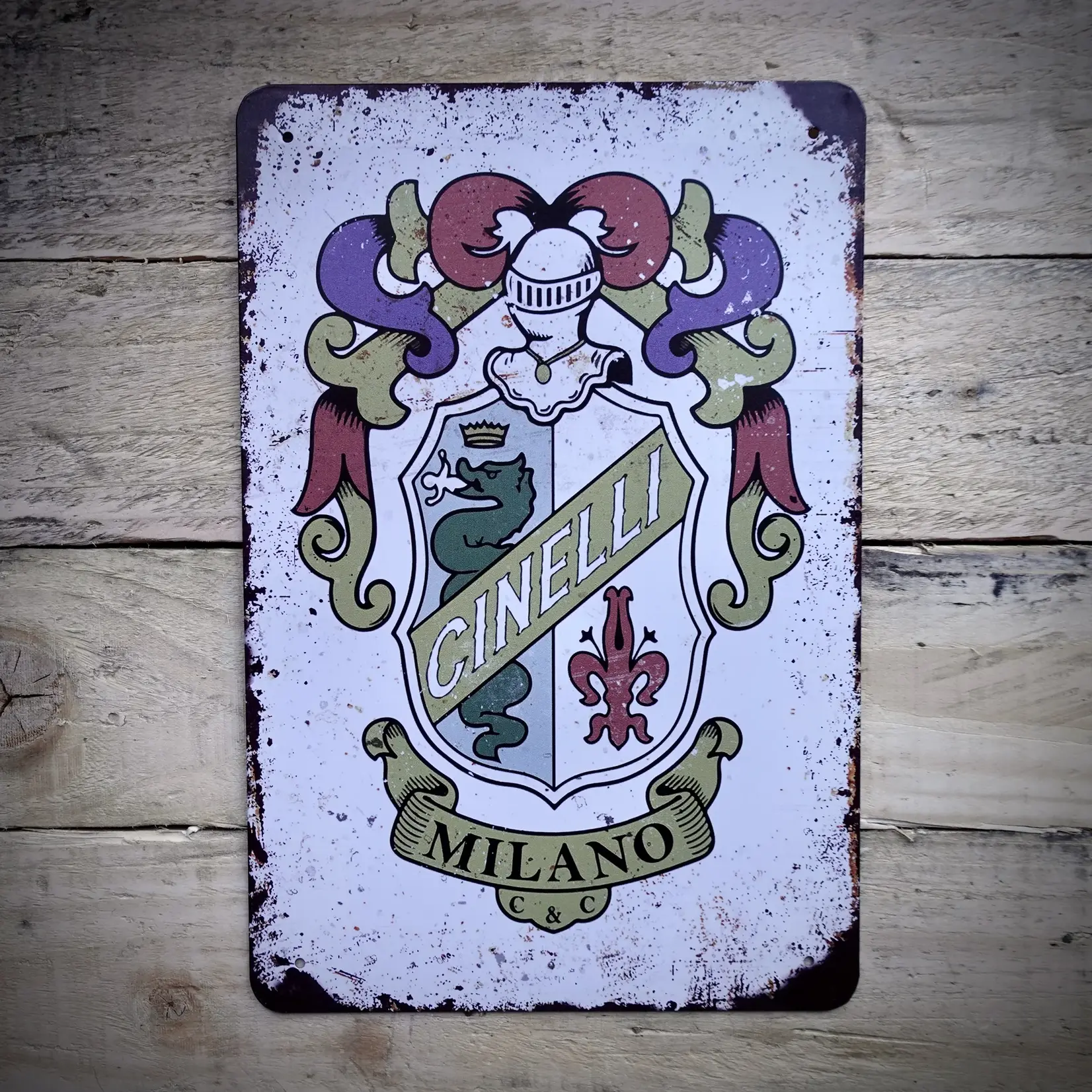 EllieBeanPrints Retro Cycling Sign
