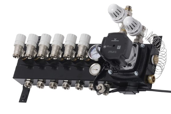 VTE  VTE Slim verdeler stadsverwarming 6 groepen incl. energiezuinige pomp