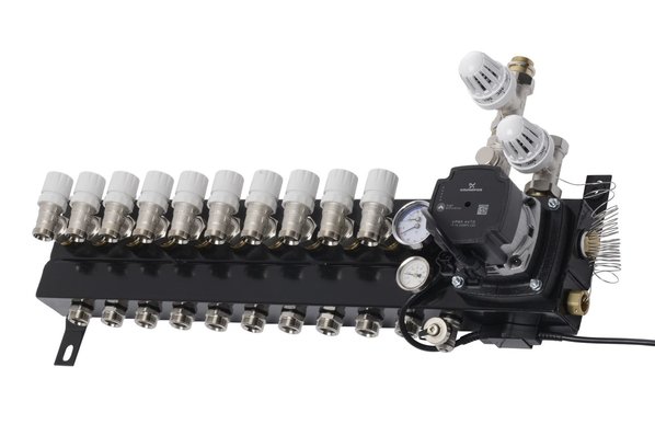 VTE  VTE Slim verdeler stadsverwarming 10 groepen incl. energiezuinige pomp