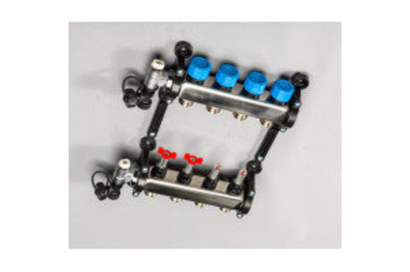 Top-Flow Top-Flow RVS verdeler 4 groepen zonder pomp