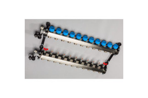 Top-Flow Top-Flow RVS verdeler 11 groepen zonder pomp