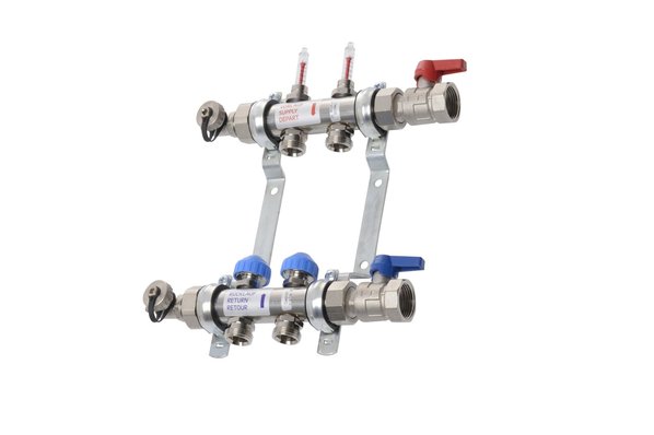 VTE  VTE RVS verdeler 2 groepen