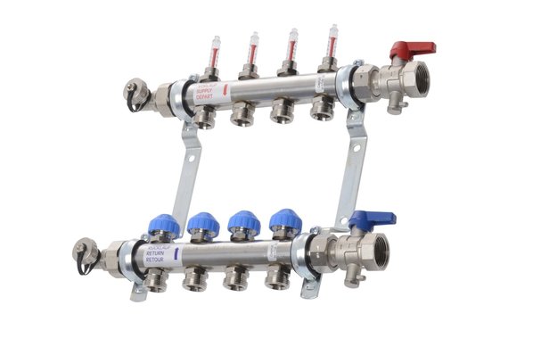 VTE  VTE RVS verdeler 9 groepen