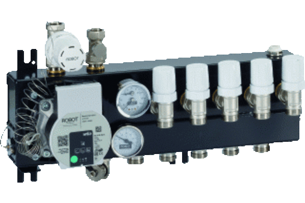 Robot Robot Pro stalen verdeler 11 groepen incl. pomp