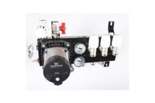 ThermoVloer Vloerverwarming set voor Cv-Ketel met compact verdeler inclusief matten 3 groepen