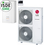 LG HU163MA ThermaV 16,0kW Splitunit, koeltechnische verbinding, 380V Warmtepomp Set