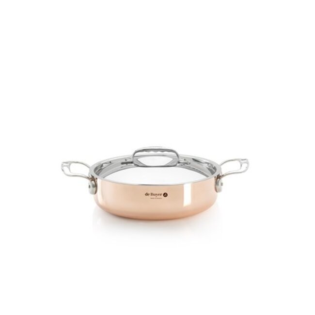 de Buyer Sauteerpan Inocuivre 24cm