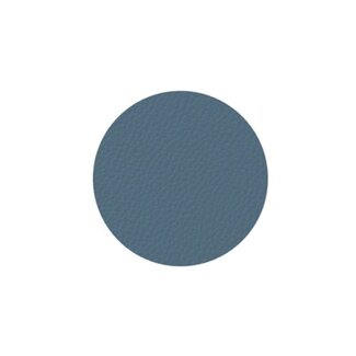 ziczac Ziczac Onderzetters lederlook - 4 stuks - Blauw