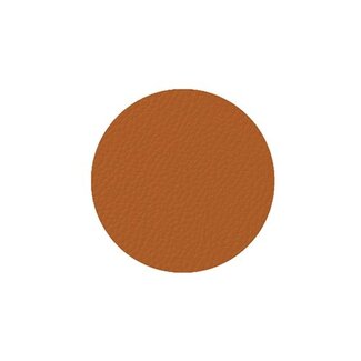 ziczac Ziczac Onderzetters lederlook - 4 stuks - Caramel