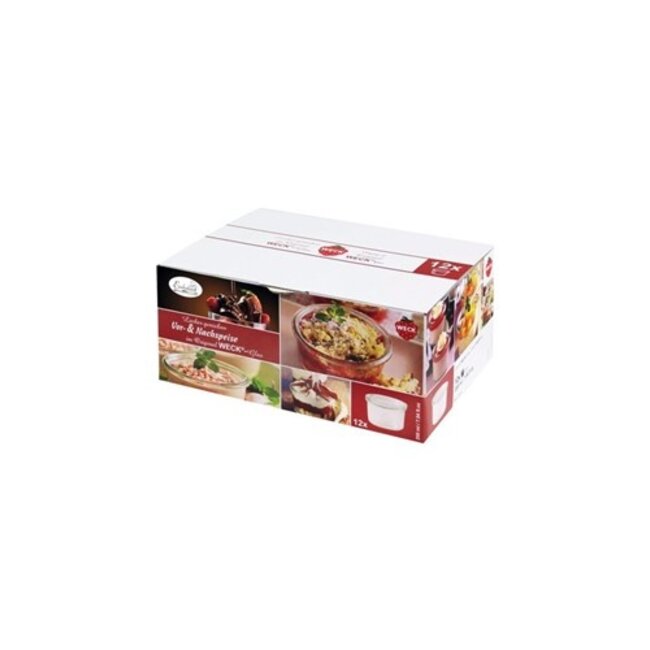 WECK deco doos 12x200ml stortbokaal incl. deksel