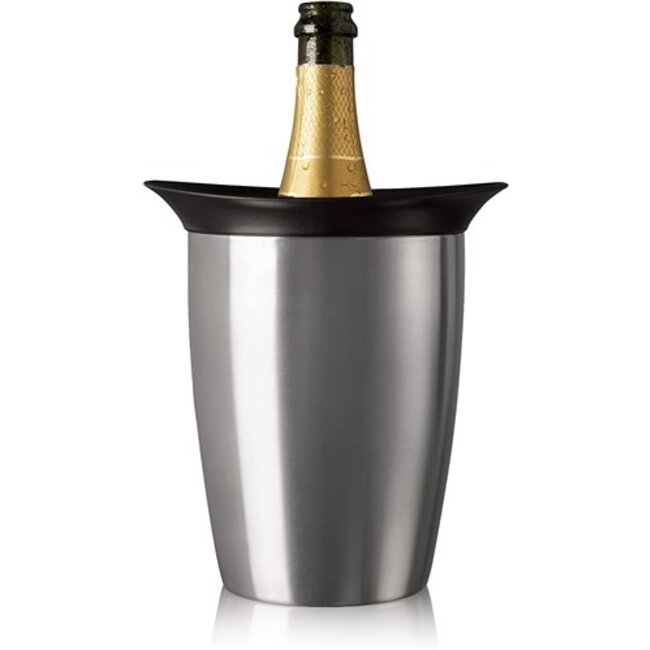 Vacu Vin Champagnekoeler Elegant - RVS