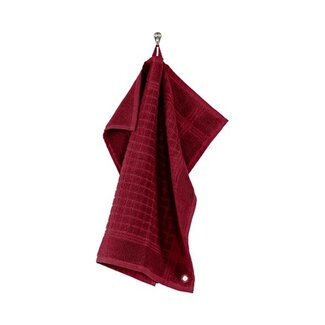 Tiseco Tiseco handdoek Pharao rood - 2 stuks