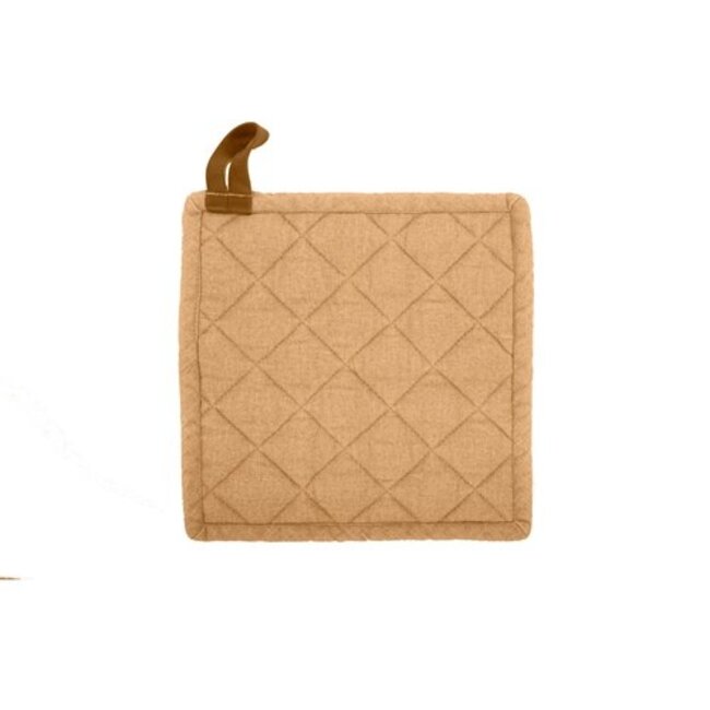 Tiseco pannenlap Myrna camel  - 2 stuks