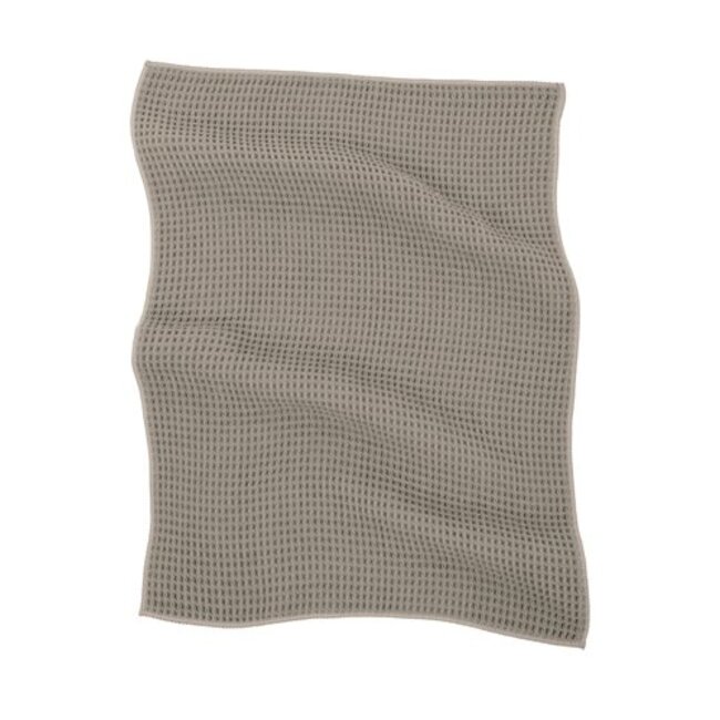 Tiseco keukendoek Essentials taupe - 2 stuks