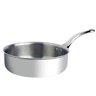 de Buyer de Buyer RVS Sauteuse met rechte rand  - AFFINITY - Ø24cm