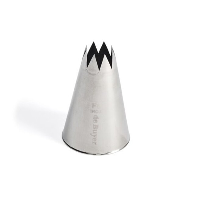 de Buyer Spuitmond - acht getand 18mm