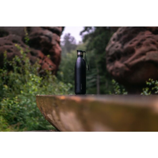 GEFU Thermische drinkfles OLIMPIO - 500 ml - Zwart