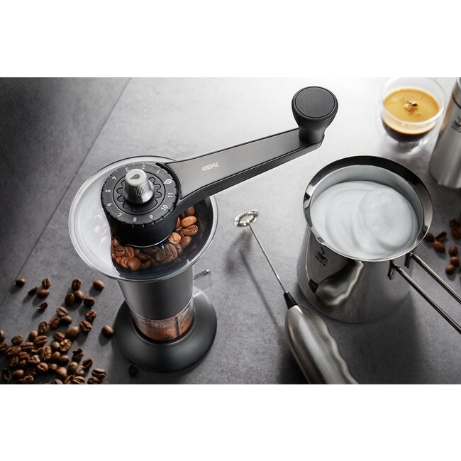 GEFU Koffiemolen LORENZO, zwart