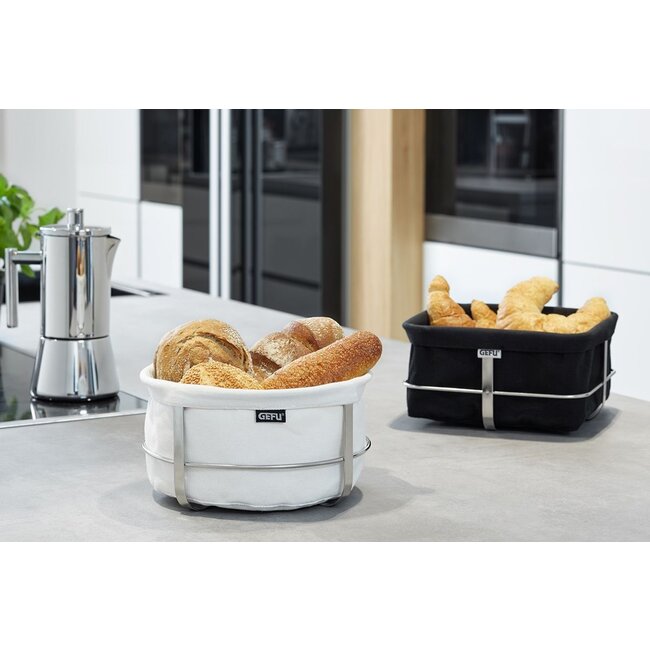 GEFU Broodmand BRUNCH, rond wit