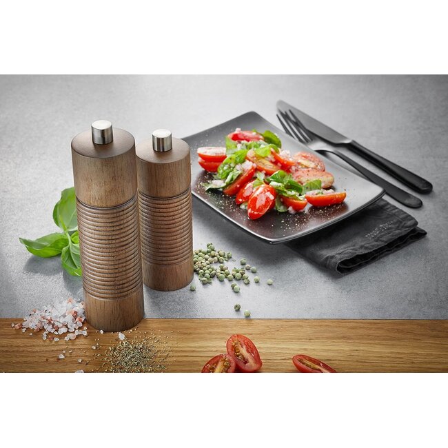 GEFU Zout- of Pepermolen TEDORO, 14 cm bruin