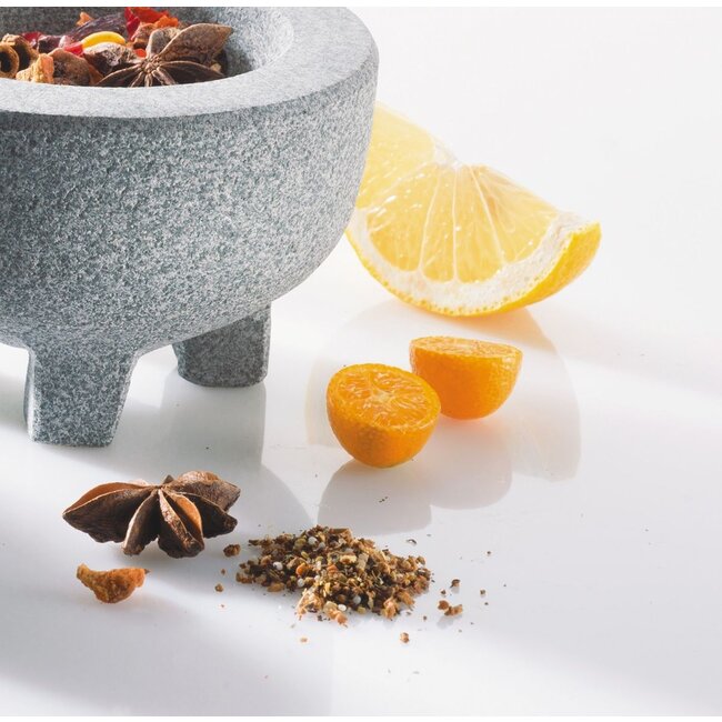 GEFU Granieten vijzel CRUNCHY, 10 cm