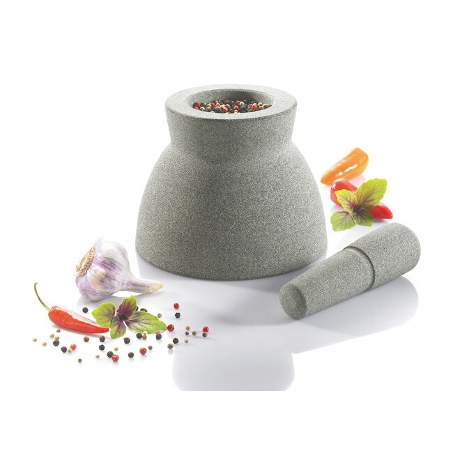 GEFU Granieten vijzel CRUNCHY, 17 cm