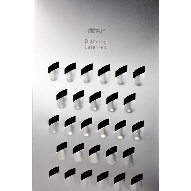 GEFU vierkantrasp V-CUT