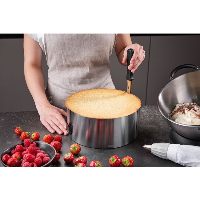 GEFU cakering mes TONDO