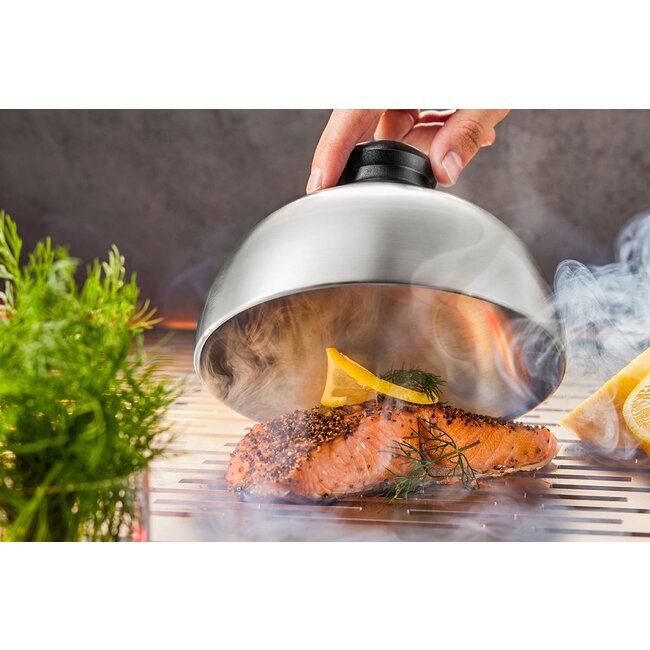 GEFU Hamburger- en kaassmeltdeksel BBQ